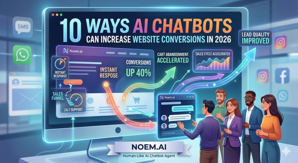 10 Ways AI Chatbots Can Increase Website Conversions in 2026